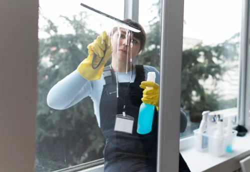 Nettoyage de vitres intérieures et extérieures à Éhuns